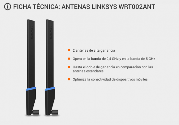 Antenas Linksys