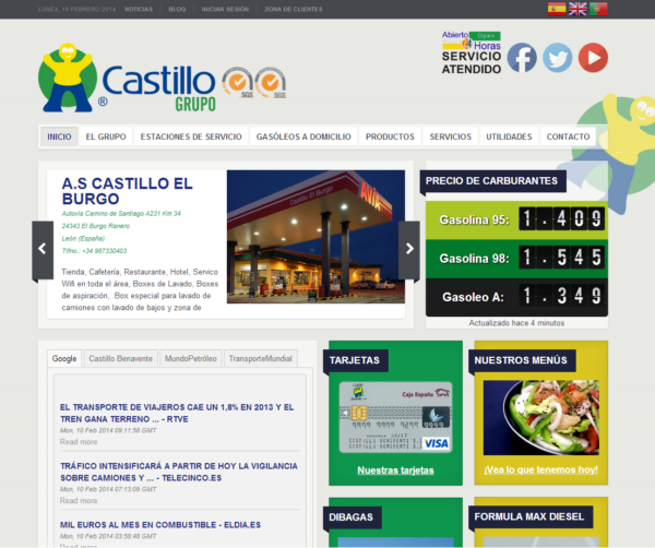 MkZ desarrolla el portal web de Castillo Grupo