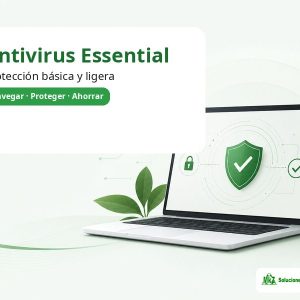Imagen principal del producto Licencia de Antivirus Essential para protección básica de MkZ Soluciones