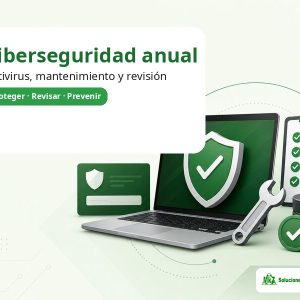 Imagen principal del producto Paquete de ciberseguridad anual con licencia antivirus y mantenimiento de MkZ Soluciones
