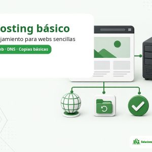 Imagen principal del producto Plan de Hosting Básico para webs sencillas de MkZ Soluciones
