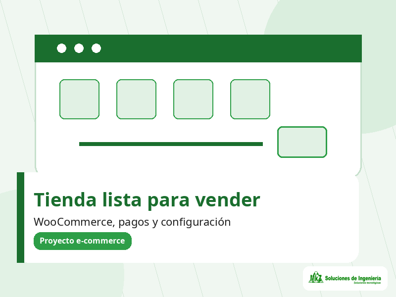 Imagen de contexto del producto Implantación de tienda online con catálogo, pedidos y TPV virtual de MkZ Soluciones