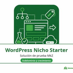 Icono del producto WordPress Nicho Starter de MkZ Soluciones