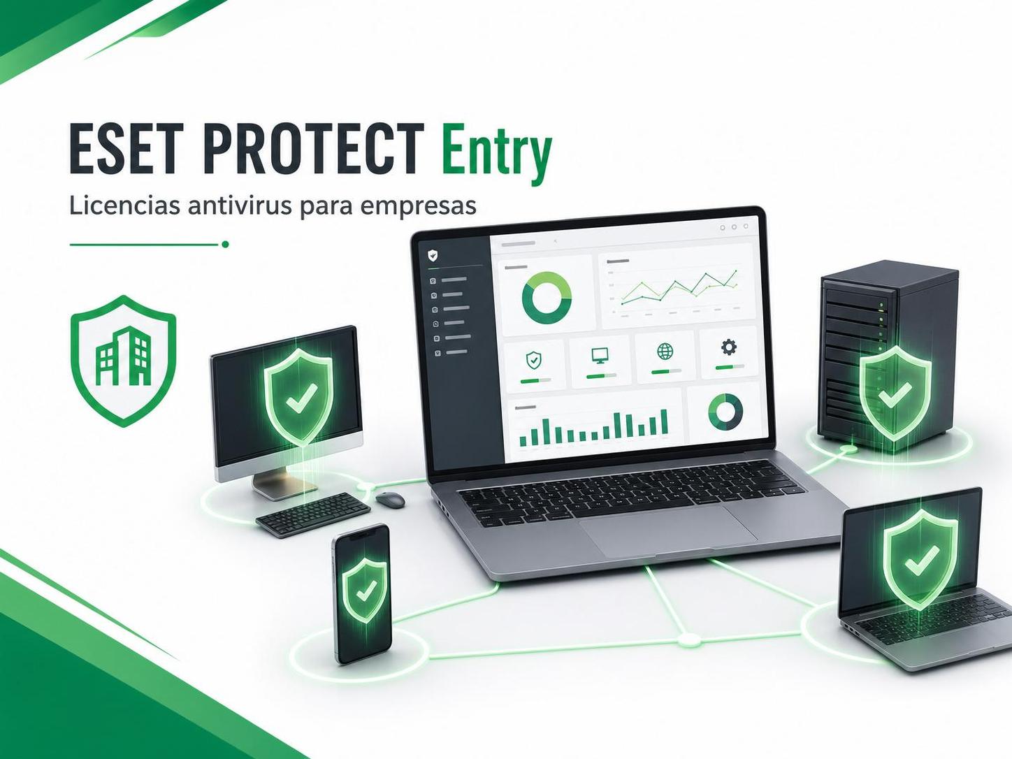 Imagen del producto Licencias Antivirus ESET PROTECT Entry para empresas